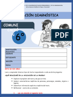 Evaluación Diagnóstica - Comunicación - Jueves 21