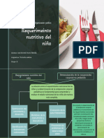 Requerimiento Nutricional Del Niño - Nota de Clase