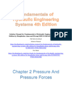 Chapter 2 Pressure and Pressure Forces