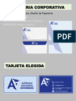 Papeleria Corporativa - Adrian Anampa