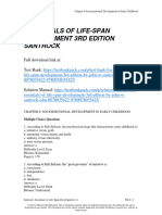 Essentials of Life Span Development 3Rd Edition Santrock Test Bank Full Chapter PDF