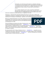 PDF Literature Review in Research