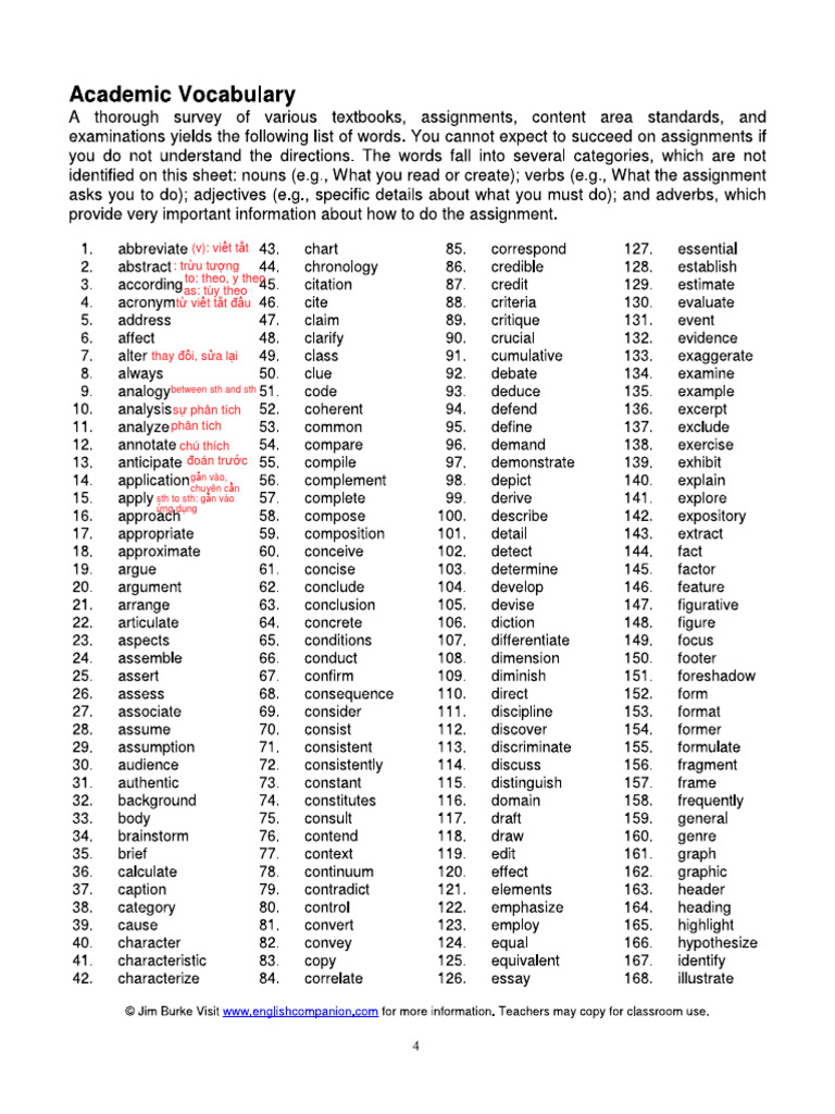 Real Word List Pdf , French Vocabulary PDF lists (free – ELARUQ