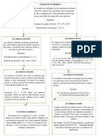 Tejeda Pujols. Esquematiza El Conjunto Numérico y Escribe Un Ejemplo en Cada Caso.