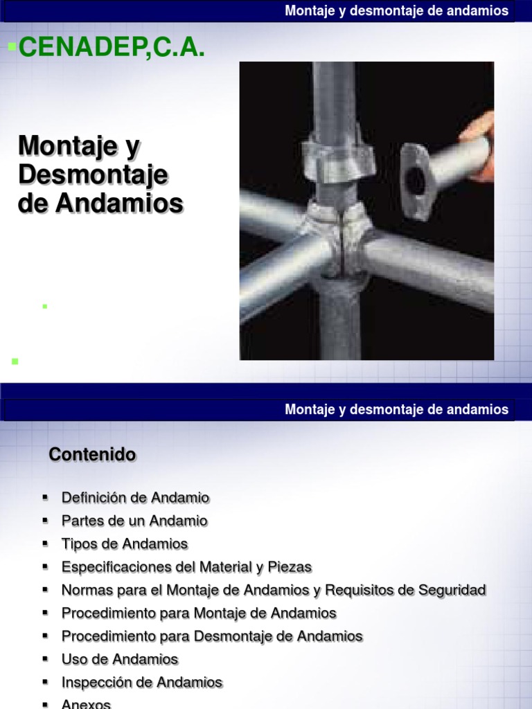 Andamios tubulares: qué son, para qué sirven, normativa y partes