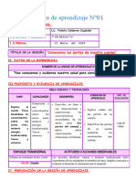 Sesión Las Partes Del Cuerpo 2024