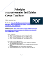 Modern Principles Macroeconomics 3Rd Edition Cowen Test Bank Full Chapter PDF