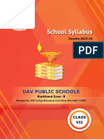 DAV Syllabus Kapildev Class 7