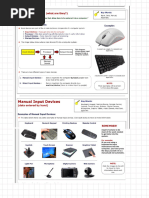 Manual Input Devices and Direct Input Devices