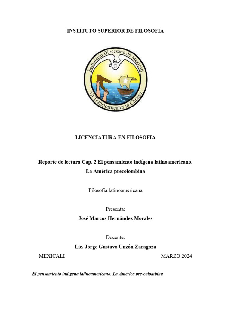 Reflexion Fil Latino | PDF | Existencia | Dios