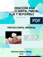 Introducción A La Prótesis Parcial Fija y Removible