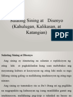 Filipino Sa Piling Larangan (Sining at Disenyo) Modyul 3 From SDO QC LRMDS