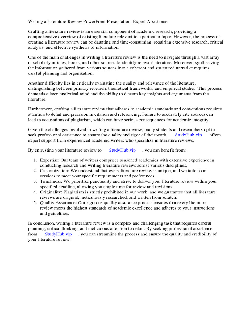 WHAT IS LITERATURE REVIEW IN RESEARCH PPT visual data 4