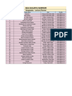 Lecture Planner Geography NDA Shaurya Warrior