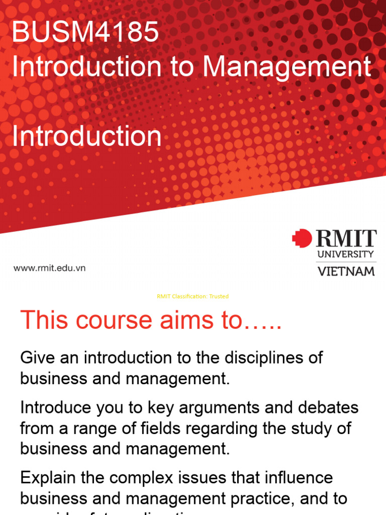 Introduction To ITM | PDF | Communication | Learning