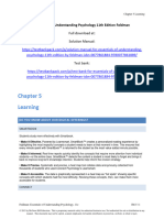 Essentials of Understanding Psychology 11Th Edition Feldman Solutions Manual Full Chapter PDF