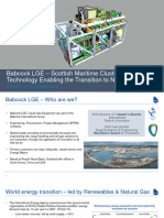 Scottish Maritime Cluster Babcock LGE Presentation 3rd November 2020