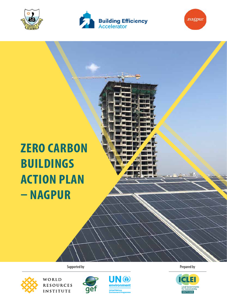 Zero Carbon Buildings Action Plan Nagpur Pdf Life Cycle