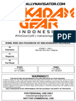 Makadamgear Rally Roadbook Wamil 2024 - Fix - A5
