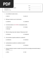 Exothermic and Endothermic Reactions