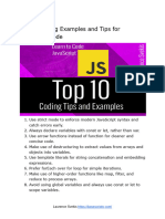 Top 10 Coding JavaScript Examples