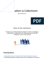 Soc30individualism Vs Collectivism