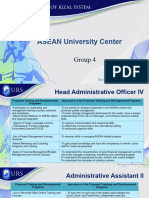 ASEAN-University-Center - Training and Development