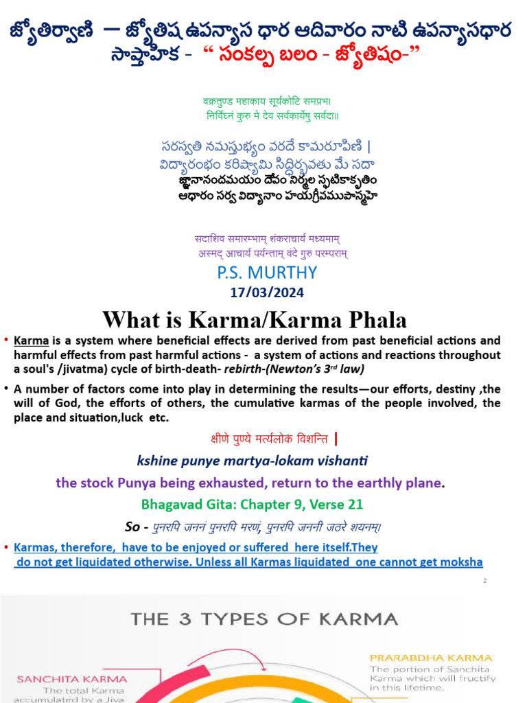 Understanding Karma and Astrology | PDF | Karma | Free Will