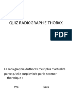 Quiz Radiographie Thorax - Copie