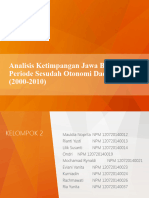 Analisis Ketimpangan Jawa Barat Pasca Otda 4x3