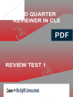 3RD Quarter Reviewer in Cle