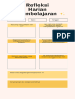 Refleksi Harian Pembelajaran