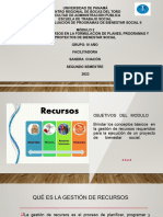 Modulo 2 - Gestión de Recursos