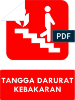 Tangga Darurat Kebakaran Kanan