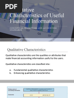 02 Qualititive Characteristics of Financial Information