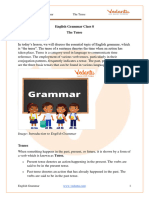 Class 8 English Grammar Ncert Solutions The Tense