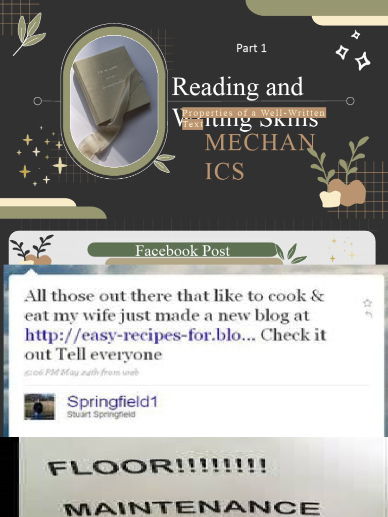 Properties of Written Text