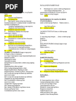 Guide For Commentators (Filipino Mass) | PDF