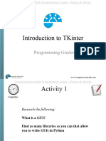 01 Introduction To TKinter - Windows, Labels, Entry Boxes, Buttons and Text Boxes