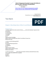 Test Bank For Cross Cultural Management Essential Concepts 4Th Edition by Thomas Peterson Isbn 1506340709 9781506340708 Full Chapter PDF