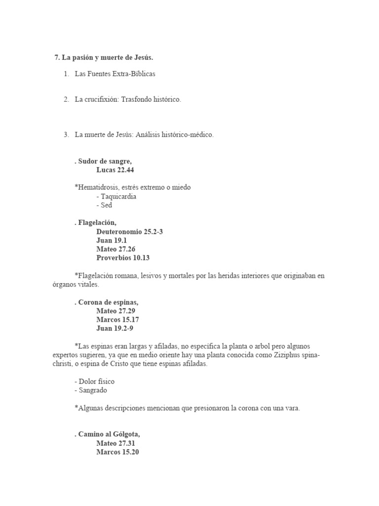 Jesus Historico, 7 | PDF | Crucifixion de jesus | Crucifixión