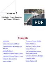 Distributed Forces: Centroids and Centers of Gravity