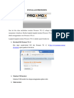 Instalasi Proxmox