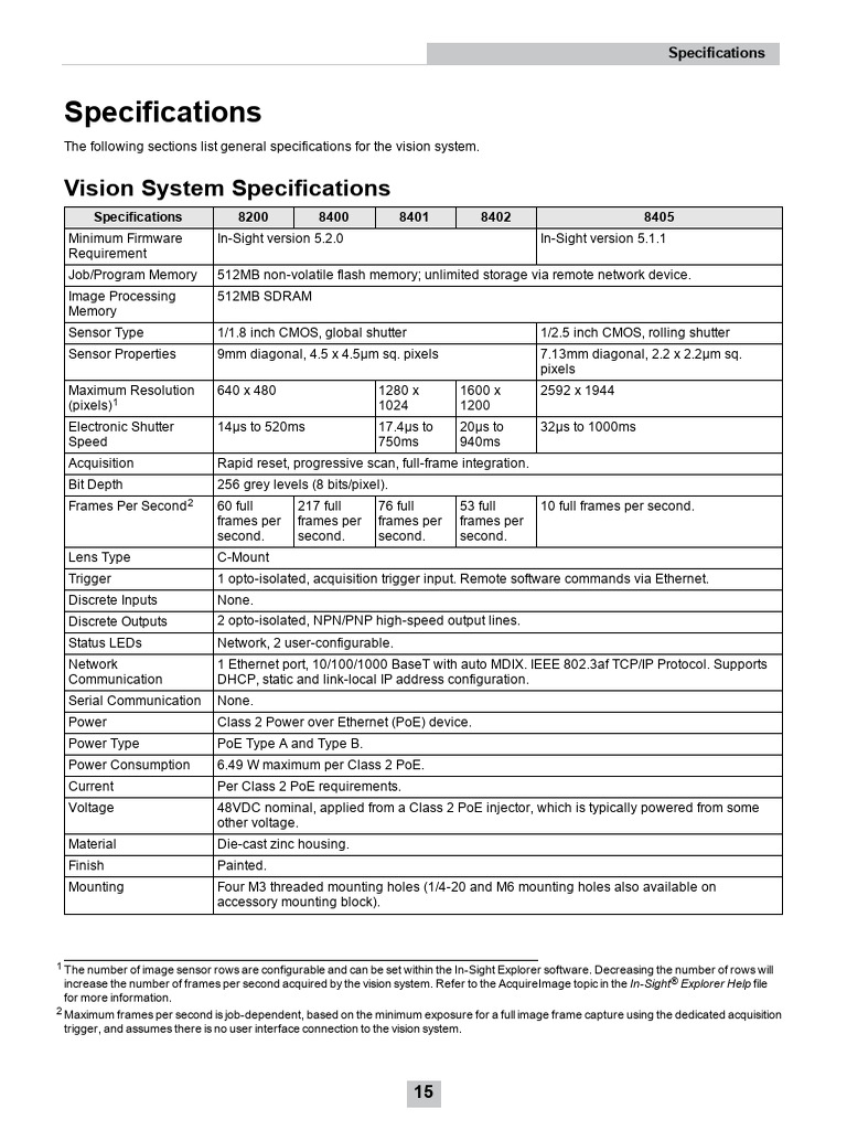 Is8000 Specifications | Download Free PDF | Shutter (Photography ...