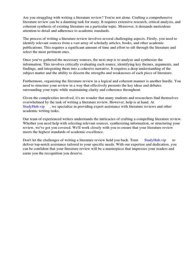 Literature review new york times pdf literature review