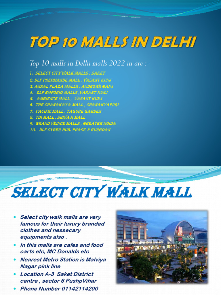 top-10-mall-in-delhi-pdf-new-delhi-delhi