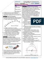 Fiche TD Cinematique Seconde 2022 23