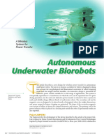 Autonomous Underwater Biorobots A Wireless System For Power Transfer