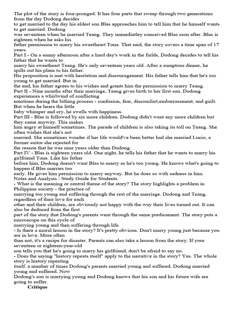 story-analysis-footnote-to-youth-pdf