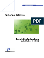 TurboMass Install Instruct Win 10